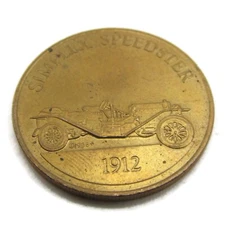 Simplex Speedster Coin Token Vintage