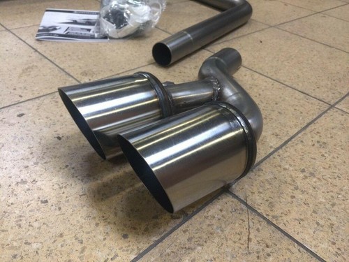 BMW F10 F11 Limo Kombi Endschalldämpfer Sportauspuff Duplex ABE - Bild 4 von 6