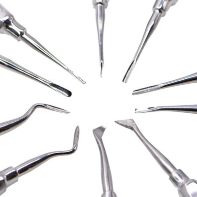 13 Pcs/Pack Dental Root Tip Elevator Luxation Kit Extraction Hand Instruments