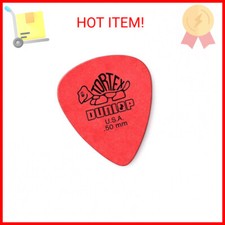 Jim Dunlop StandardDunlop 50mm Red Guitar Pick Tortex Standard 12 Pack 418P.50