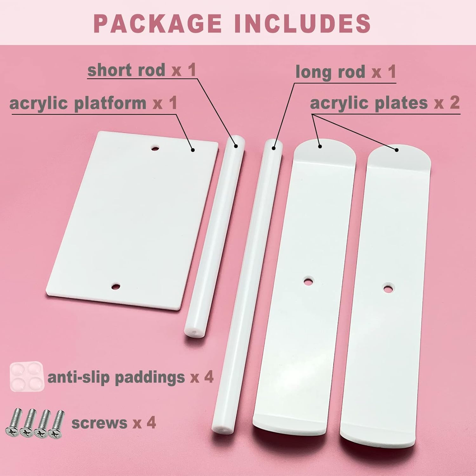 Headband Holder, Acrylic Headband Organizer Stand, Hair Accessories