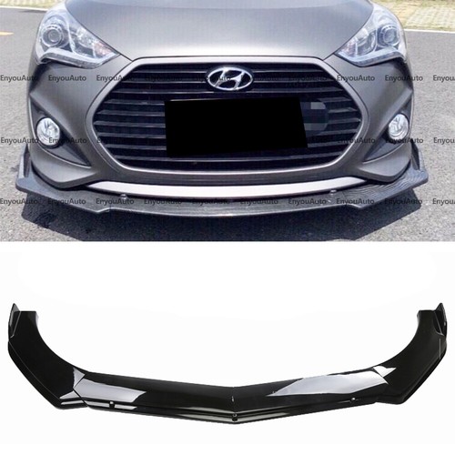 For Hyundai Accent UNIVERSAL Front Bumper Lip Spoiler Splitter Glossy ...