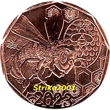 5 EURO COPPER AUSTRIA 2023 API Commemorative