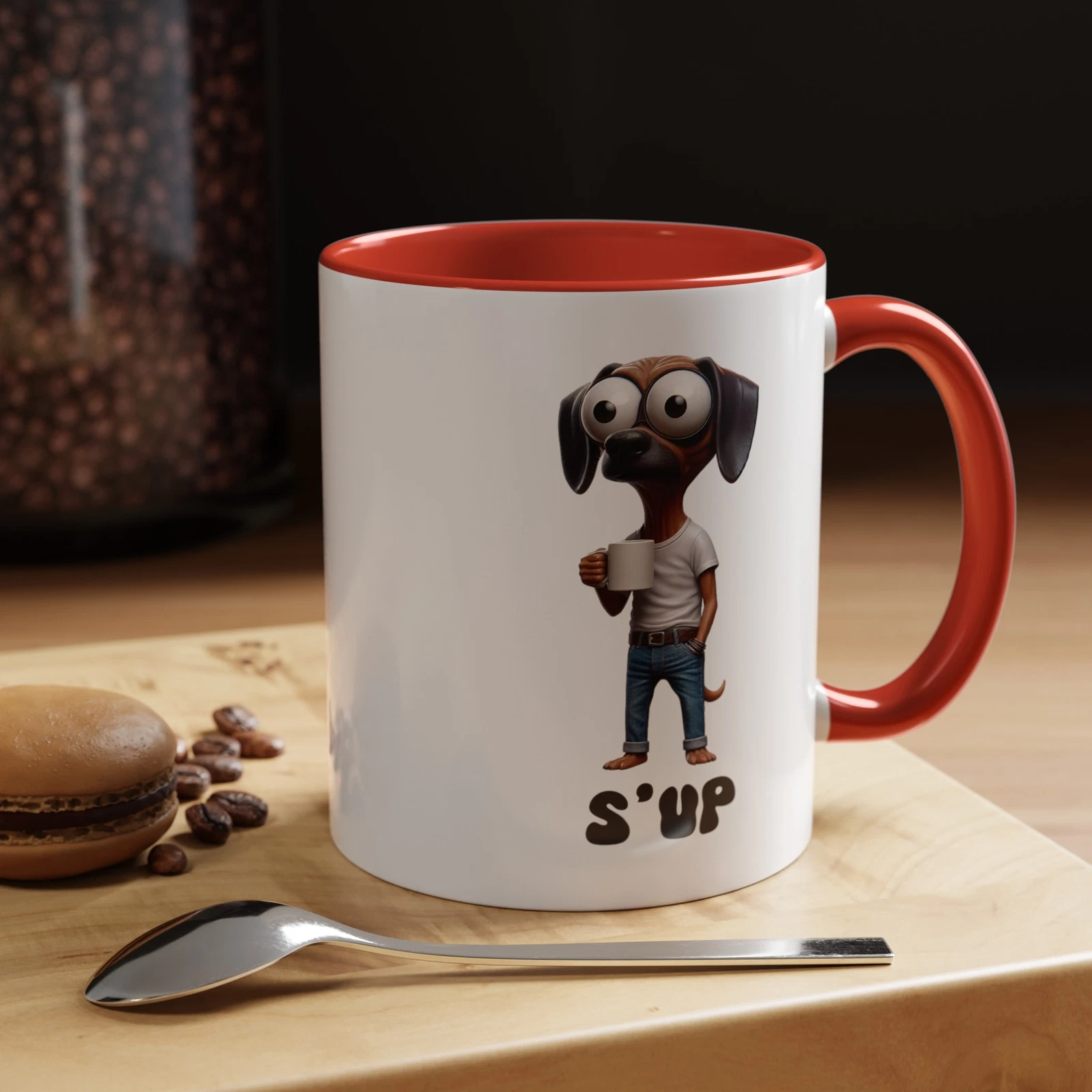 Funny Coffee Mug11oz S'up Co-Worker Job Site Gift Father's Day Dad Uncle Grandpa