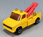 1978 Matchbox Lesney Superfast Yellow/Red No. 61 Wreck Truck No Hooks