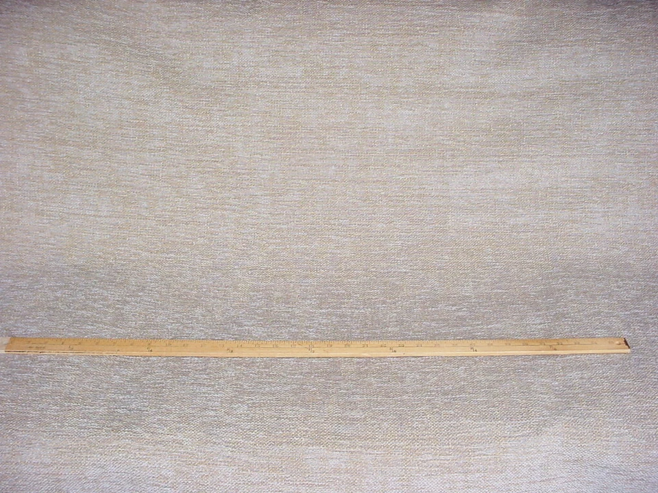 1-1/8Y James Dunlop Woodlands Seafoam Chenille Drapery Upholstery Fabric - Image 4 of 4