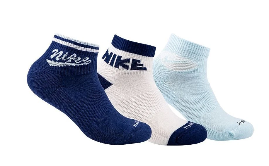 Nike Everyday Plus Ankle Socks 3 Pairs (HJ9340-902) Gym Running Sports Sox
Opens in a new window or