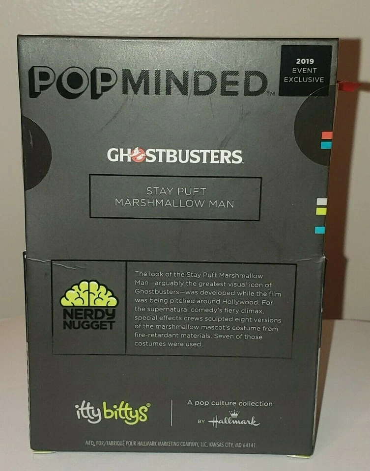 Hallmark Itty Bittys Ghostbusters SDCC Exclusive Burnt Stay Puft Marshmallow Man - Image 4 of 4