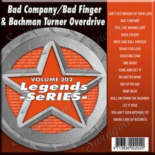 LEGEND KARAOKE CD G BAD COMPANY BAD FINGER  BACKMAN TURNERVol-202 IN PLASTIC