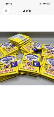 11 Pacs 1986 Garbage Pail Kids Original 4th Series Factory Sealed Packs GPK - Bild 1 von 4