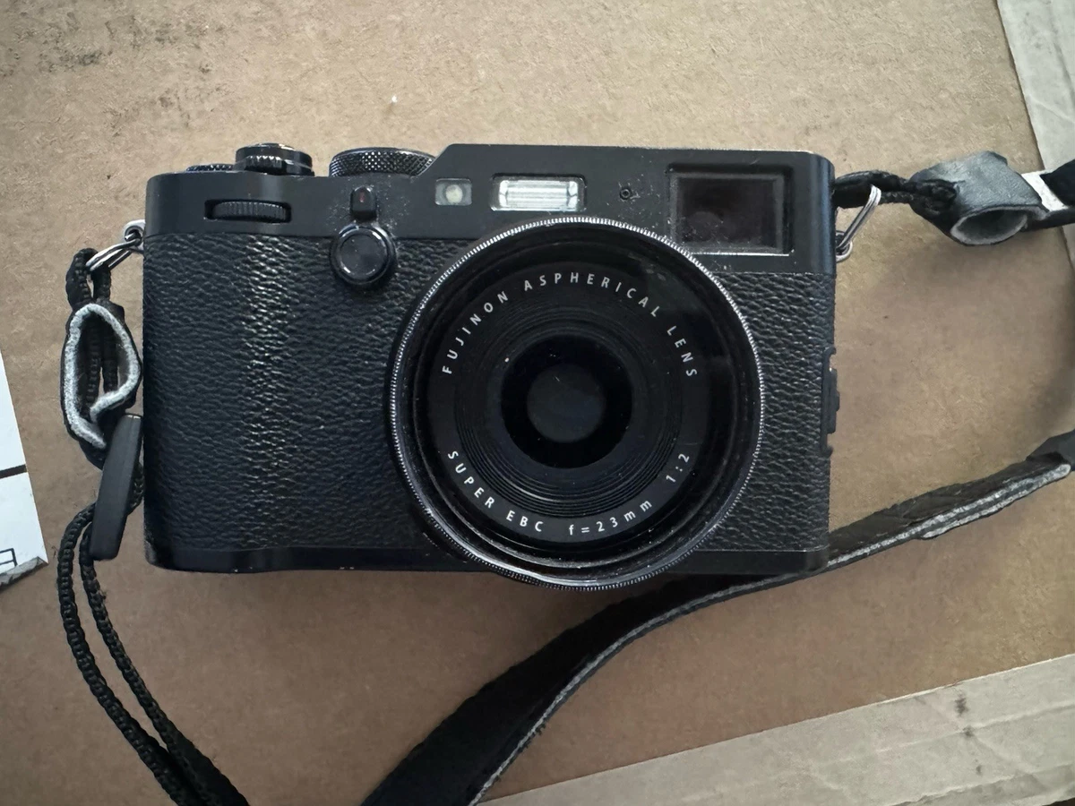 【値下げ】FUJIFILM X100F BLACK ワイコン付き Fujifilm X Series X100F 24.3 Megapixel Digital Camera Black