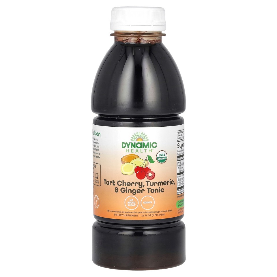 Tart Cherry, Turmeric & Ginger Tonic, 16 fl oz (473 ml)