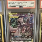 Pokémon Mewtwo & Mew GX 029/094 Sm11 Miracle Twin TAG TEAM Holo JP 2019 PSA 9