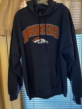 Denver Broncos Pullover Hoodie Sweatshirt Mens Size XL NFL Team Apparel