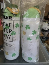 32 oz Owala 🌈🍀 Clover the Rainbow Stainless FreeSip Steel Water Bottle