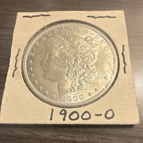1900 Morgan $1 New Orleans Silver Dollar 0.9 Fineness US Coin