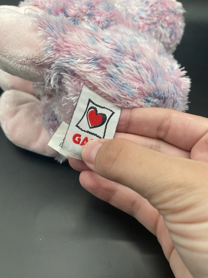 Rare Vintage 2000’s Ganz Webkinz Bubblegum Cheeky Cat Pink Blue Plush Toy - Image 4 of 4