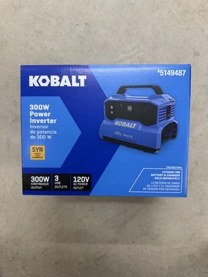 Kobalt Gen4 300-Watt Portable Power Station inverter - Image 1 of 4