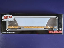 HO Scale Atlas Trainman 62' Bulkhead Flat Car, TTX TTPX 804299, 20006446