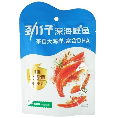 Jinzai Fried Anchovy Snack BBQ Geschmack 58g Fisch Snack Fish Snack