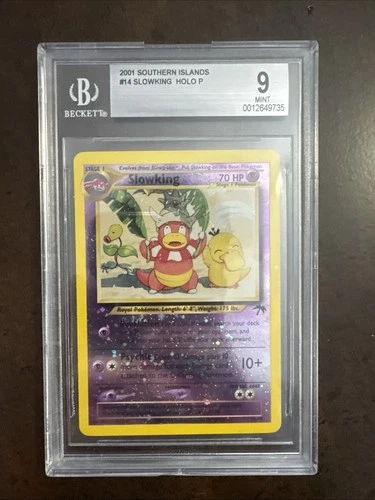 Pokemon Slowking Southern Islands 2001 Holo 14/18 BGS 9 Mint