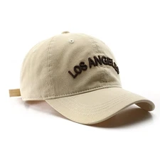 Los Angeles Hat 3D Embroidery Baseball Cap Unisex Sun Hat for Men and Women