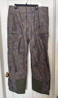 Patagonia $249 Mens XL Powder Town Snow & Alpine Pant Regular Lichen/Basin Green