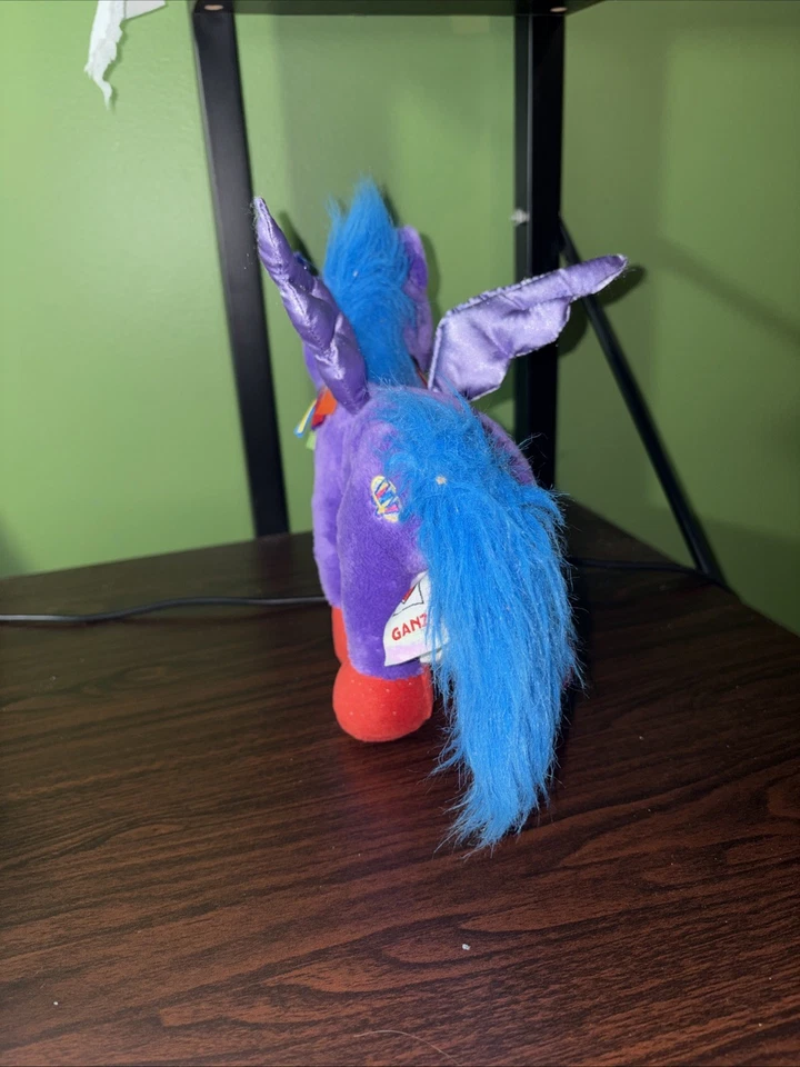 Webkinz Rainbow Pegasus No Code Stuffed Animal Ganz - Image 3 of 4