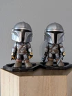 2026 Star Wars Mandalorian & Grogu Funko Mystery Minis 2 item Set Mando w/weapon