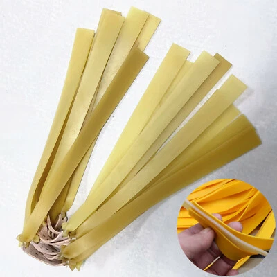 Potentes bandas elásticas de repuesto para catapulta de bandas de goma planas con honda de 2,0 mm