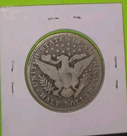 1902 P Barber Half Dollar 90 Silver Coin G Natural FULL RIMS IshA