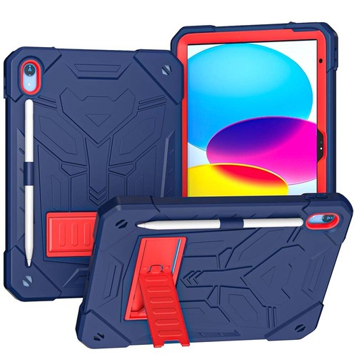 Robot Pen Holder Stand Silicone PC Case For iPad Air 3 10.5 10.2 2021 - Picture 10 of 16