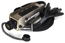 Whirlwind Drum DropM 12 channel W1 Stage Snake Box with Fanout W1CM to XLRF