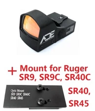 Ade RD3-009 RED Dot Sight +mount RUGER SR9,SR9C,SR40C,SR40,SR45 pistols Handgun