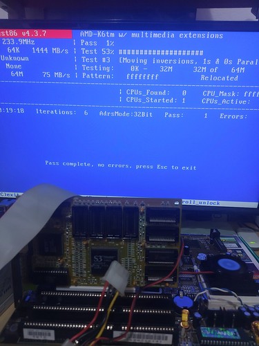 Rare Soyo Sy-5bt Motherboard Socket 7 (VER. 1.1) - Afbeelding 9 van 10