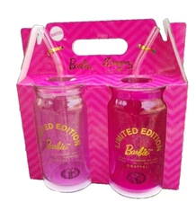 Barbie x LImited Edition  Dragon Glassware Drinking Glasses Set of 2