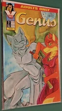 GENUS #7 ANTHROPOMORPHIC FURRY 1993 Venus ANTARCTIC PRESS | Rare HTF | Hi Grade