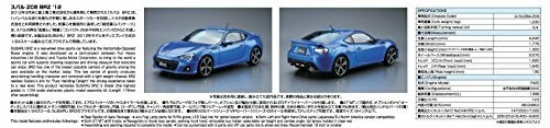 Aoshima 1/24 Scala Kit The Vettura Subaru ZC6 Brz 2012 Giappone Nuovo A99057 - Immagine 3 di 4