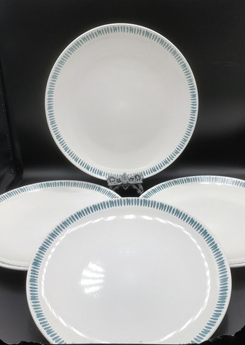 Rachael Ray SUN DAISY Dinner Plates 10 3/4" set of 4 - Picture 2 of 5