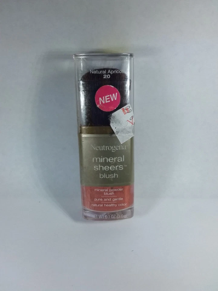 Neutrogena Mineral Sheers Blush - 20 Natural Apricot Rare Discontinued HTF - Image 2 of 4