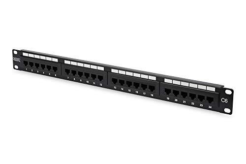 Digitus Professional DN-91624U Panneau de brassage 24 Ports Noir