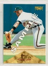 PROMO / SPECIAL / LIMITED ED / SAMPLE  Baseball Card  OF  TONY CLARK  # 166