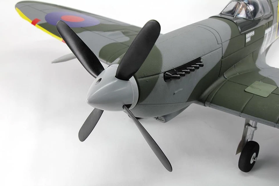 Dynam Spitfire EPO 1200mm PNP V2 Warbird Brushless LiPo WWII RC Flugzeug Modell - Bild 4 von 4