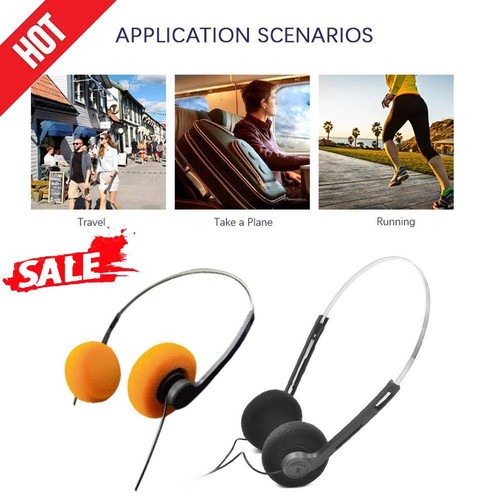 1Pcs Retro Nostalgische Kopfhörer MP3 Walkman Kopfhörer Ohrhörer