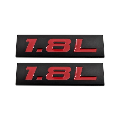 Black/Red Metal 2.5L Ej25 Engine Race Motor Swap Badge For