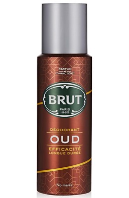 26,50 /L - 6x Brut Deodorant Spray - OUD - Langanhaltende Wirksamkeit - 200ml