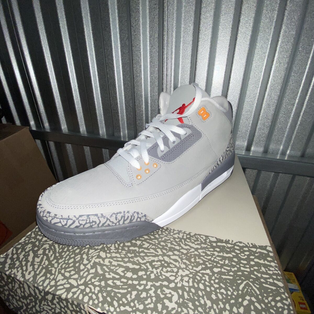 Nike Air Jordan Retro 3 AJ3 Cool Grey Men Size 14 : CT8532 Nike Air Jordan Retro 3 AJ3 Cool Grey Men Size 14 : CT8532