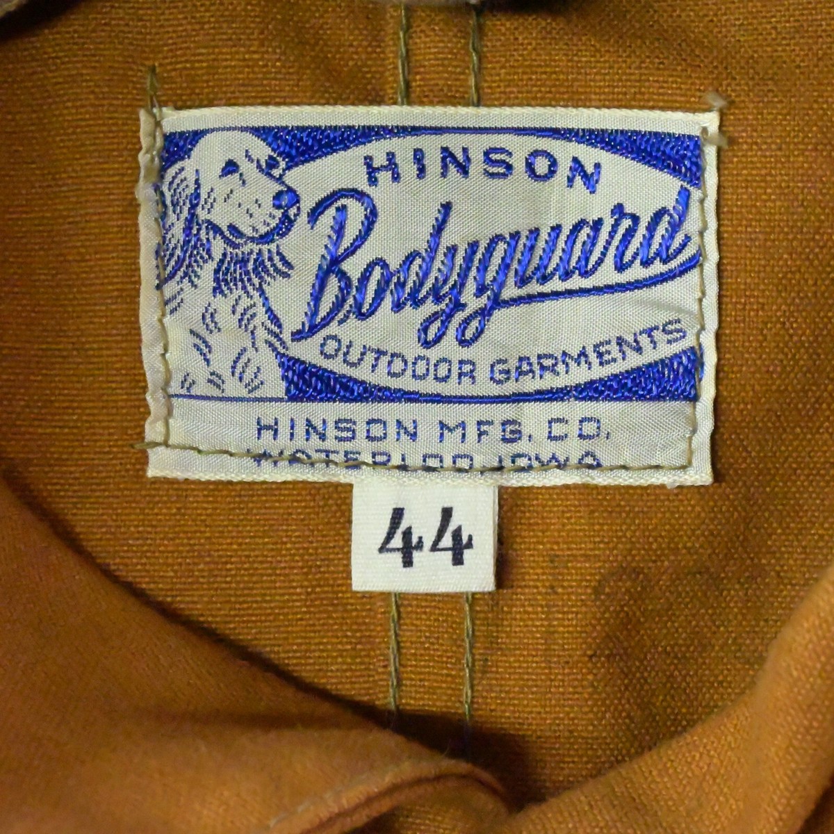 40s Hinson Bodyguard ヴィンテージジャケット Hinson Bodyguard Men's Vtg 1940s Hunting Jacket Coat USA
