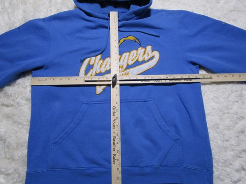San Diego Chargers Hoodie Mens Large Blue LaDainian Tomlinson 21 NFL Football - Picture 8 of 11