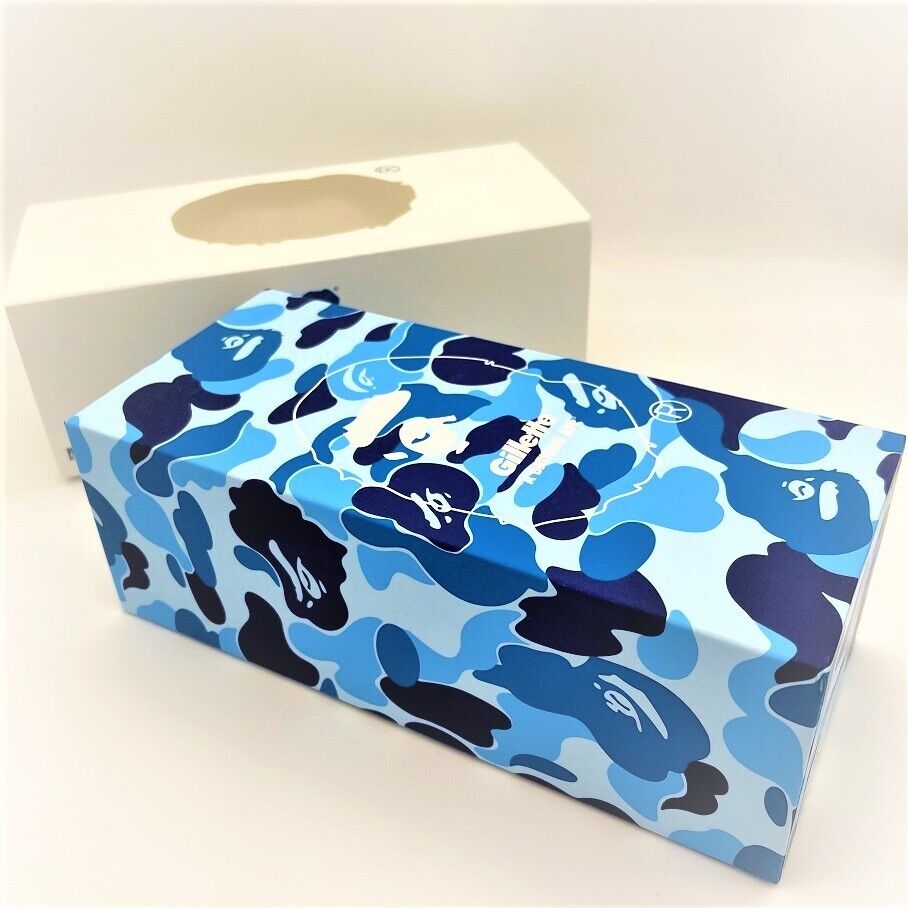 A BATHING APE BAPE x Gillette Limited collaboration Edition A BATHING APE BAPE x Gillette Limited collaboration Edition